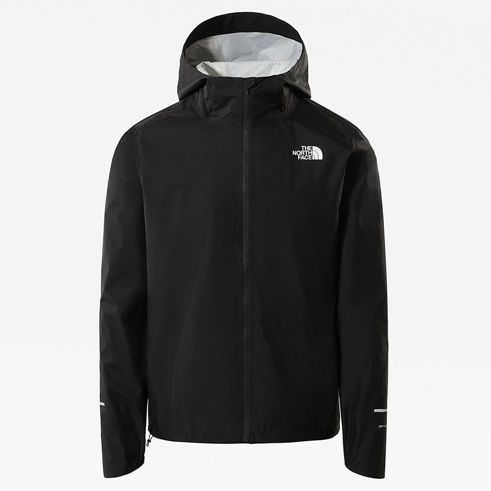 The North Face Lightweight Shell Jackets Mens Australia - The North Face First Dawn Black Running &